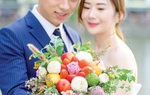 Độc đáo hoa kết từ... trái cây