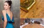 3 cô gái khéo tay vào bếp, có người tự làm bánh sinh nhật rắc vàng