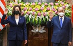 Phó Tổng thống Kamala Harris tái khẳng định cam kết của Mỹ hỗ trợ Việt Nam đẩy lùi Covid-19