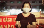 Cán bộ nữ duy nhất tham gia “cắm chốt” tại đơn vị để chống dịch