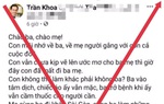Xử phạt 2 chủ tài khoản Facebook vì chia sẻ thông tin bác sĩ rút ống thở của người thân nhường sản phụ