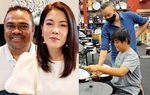 Dũng Taylor dẫn con trai đi gặp Huy MC, gọi chồng cũ của Thu Phương là "thầy"