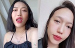 Diệu Nhi tóc rụng, mặt phúng phính, khoe "quẹt son" sau 4 tháng