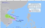 Bão số 6 di chuyển theo hướng Tây Tây Bắc với tốc độ 20km mỗi giờ
