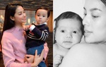 Phạm Hương chứng minh con giống mẹ ở 2 điểm trên khuôn mặt