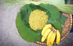 Thu về nhớ vị cốm quê