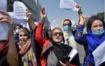 Taliban dùng bạo lực kiểm soát biểu tình của phụ nữ Afghanistan