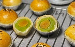 Cách làm bánh Trung thu ngàn lớp bằng nồi chiên không dầu 