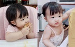 Con gái Đông Nhi 10 tháng tuổi đã ăn loại quả khiến nhiều người "nhăn mặt"