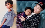 Con gái Đỗ Mạnh Cường tạo dáng như người mẫu