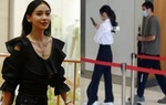 Vóc dáng đáng báo động của Angelababy dưới ống kính người qua đường
