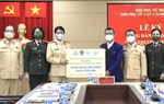Phụ nữ Cục Cảnh sát giao thông đồng hành cùng “Yêu thương mùa Covid-19”