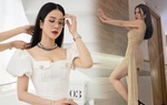Diệp Lâm Anh khoe ảnh mới với váy cắt xẻ gợi cảm