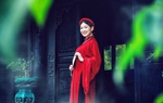 Nhà tạo mẫu tóc Văn Minh Phương gợi Tết xưa với áo dài 