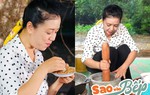 Học Chiều Xuân cách làm món cơm nắm muối vừng