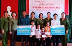 Hội Phụ nữ văn phòng Cơ quan Cảnh sát điều tra làm “Mẹ đỡ đầu” của 4 bé mồ côi ở Lạng Sơn 