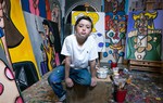 "Tiểu Picasso" nổi danh thế giới chỉ sau 36 giờ, bị hoài nghi về cái mác thiên tài