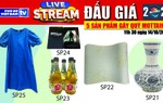 11h30 ngày 14/10: Livestream đấu giá 5 sản phẩm gây quỹ Mottainai 2022
