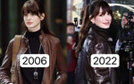 Bí quyết giúp Anne Hathaway "hack tuổi" như gái đôi mươi