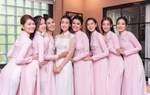 Dàn Hoa - Á hậu Việt Nam bê tráp trong lễ ăn hỏi Đỗ Mỹ Linh