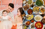 Chồng nấu cơm cữ cho vợ lạ lắm: Cho vợ ăn "cả thế giới" sau sinh, sữa dạt dào đặc sánh