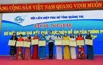 Nâng cao vai trò bình đẳng giới của phụ nữ trong các lĩnh vực 