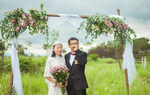 Đám cưới ngoài trời ở nông thôn