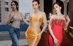 Phong cách thời trang của các cô dâu tháng 10 Vbiz