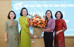 Hội LHPN tỉnh Vĩnh Phúc có tân Chủ tịch 