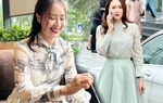 Stylist của Hồng Diễm vô tình hé lộ Luật sư Phương diện áo dài, duyên dáng khác xa hình tượng gái công sở
