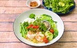 Bữa sáng chất lượng với mì gói hải sản