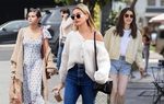 Sao Hollywood diện áo cardigan theo 11 cách đơn giản mà sang trọng
