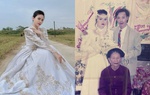 Cô gái mặc lại váy cưới của mẹ gây chú ý: “Kỉ niệm vô giá mẹ từng không cho mình đụng vào”