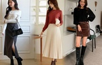 Cứ diện boot với 4 kiểu chân váy này, nàng không chỉ sang chảnh mà còn trẻ ra vài tuổi