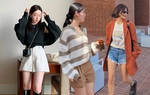 10 cách diện quần short giúp style mùa đông thêm ấn tượng