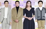 Mỹ nhân "Vườn Sao Băng" tươi trẻ ở tuổi 40, Kwon Sang Woo bất ngờ hóa ông chú tại họp báo
