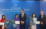 Vinh danh 3 nhà khoa học nữ xuất sắc năm 2022