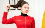 Hồng Diễm thanh lịch với thời trang công sở