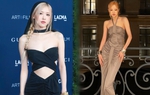 Rosé liên tục lăng xê váy ôm sát body