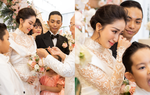 Khánh Thi bật khóc trong lễ ăn hỏi cùng Phan Hiển