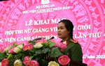 13 giảng viên Học viện Cảnh sát nhân dân đạt giải nữ giảng viên dạy giỏi năm học 2022-2023