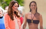 Vương phi Kate Middleton mặc trang phục lấp lánh mừng Giáng sinh