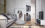 2 căn hộ có diện tích chưa đến 50m2 nhưng đẹp không kém gì các nhà rộng