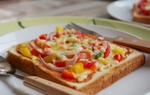 Bữa sáng cực chất từ sau vài phút ra tay với bánh mì thừa