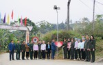 Hội Phụ nữ Bộ Công an "Đồng hành cùng phụ nữ biên cương" ở Lào Cai