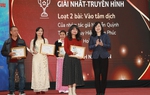 57 tác phẩm đạt giải Báo chí toàn quốc "Vì sức khỏe nhân dân" lần thứ nhất
