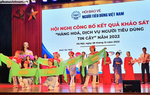 Hàng vạn người tiêu dùng tham gia khảo sát hàng hóa, dịch vụ tin cậy năm 2022