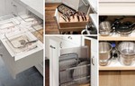 8 cách dễ dàng giúp chị em sắp xếp tủ bếp gọn gàng, đẹp mắt