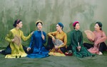 Dự án “Phụ nữ trong tranh”: Khi hội họa và nhiếp ảnh giao thoa