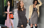 10 cách diện váy họa tiết không lo sến
